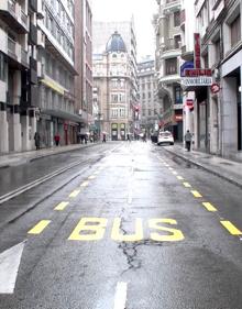 Imagen secundaria 2 - Algunas imágenes del nuevo carril. 