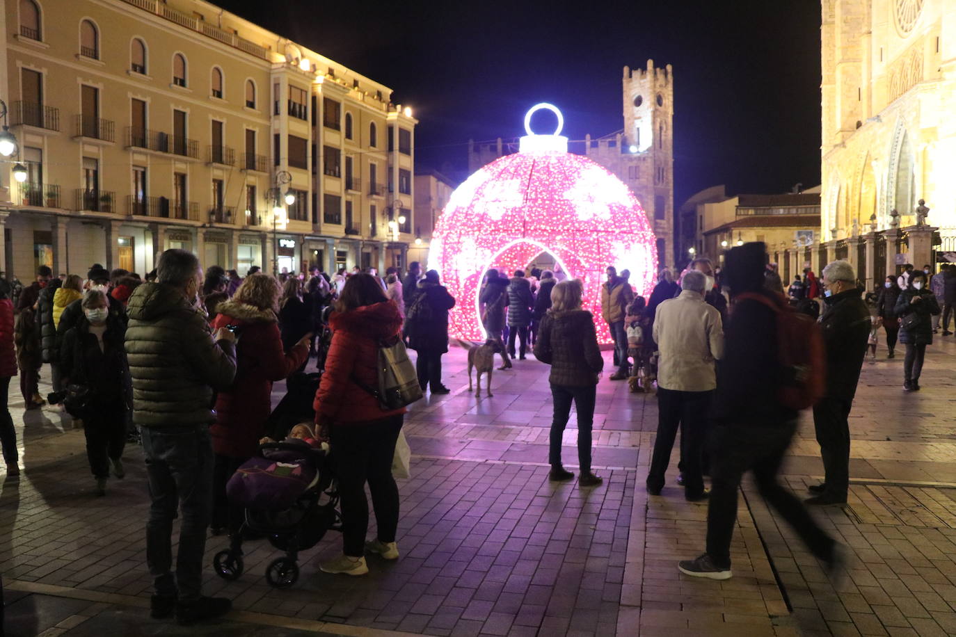 Fotos: León ilumina la Navidad