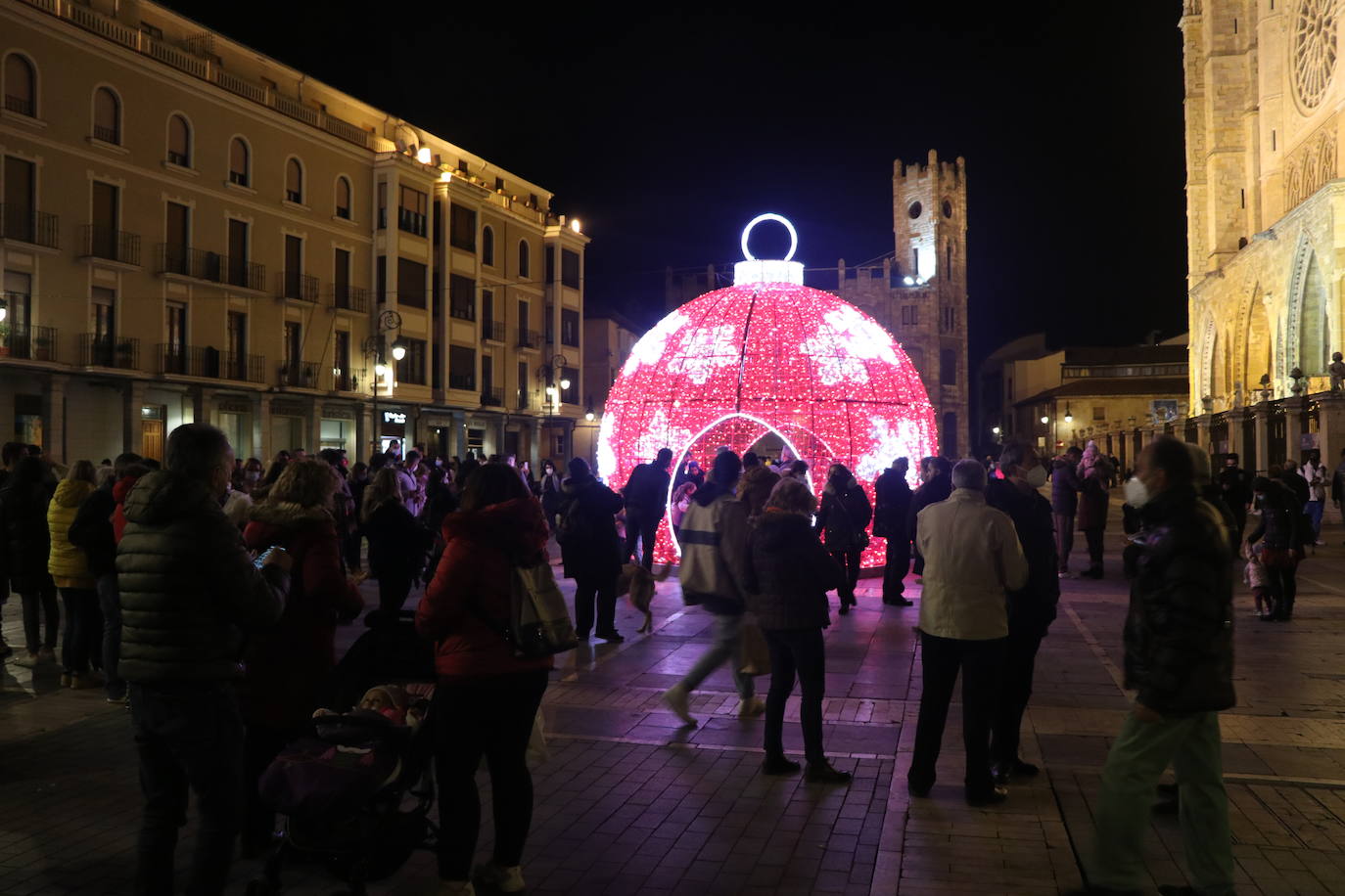 Fotos: León ilumina la Navidad