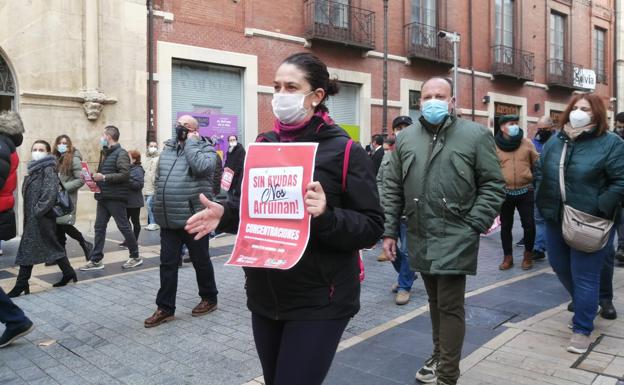 Los hosteleros convocan una nueva manifestación: «Sin la hostelería, León se muere»