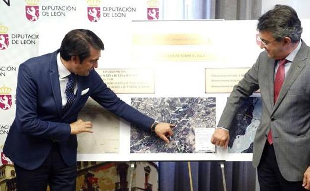 Presentación del proyecto en la Diputación de León. 