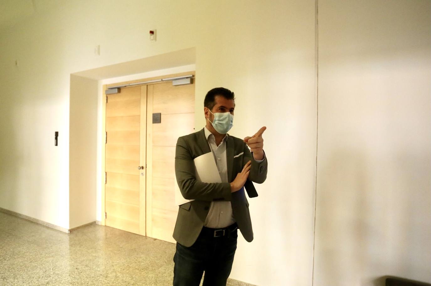 Fotos: Junta de portavoces de las Cortes