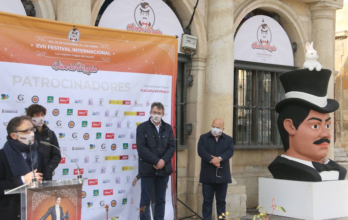 Acto de presentación del XVII Festival Internacional León Vive la Magia 