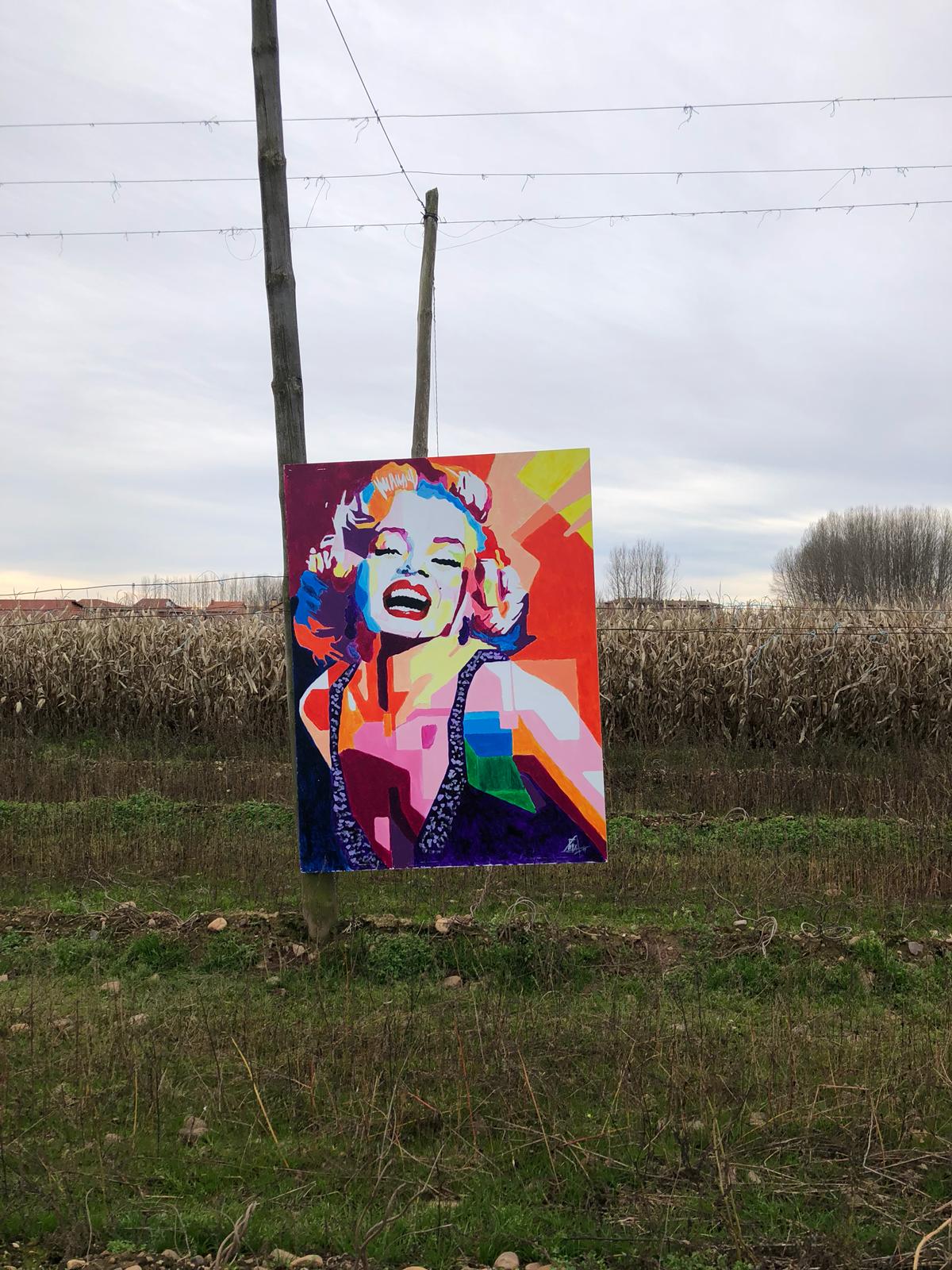 Esta exposición «Alambradas del Arte» tiene lugar hasta el día 9 de diciembre en una finca de lúpulo de Carrizo de la Ribera