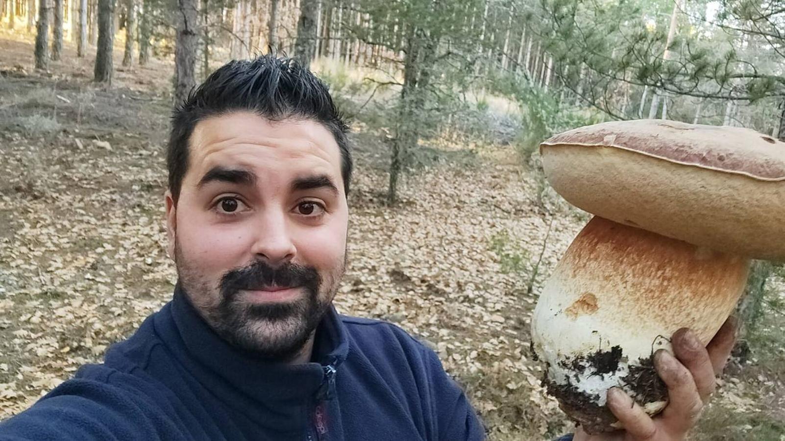 Antonio Puente ha encontrado un boletus de casi 3 kilos.