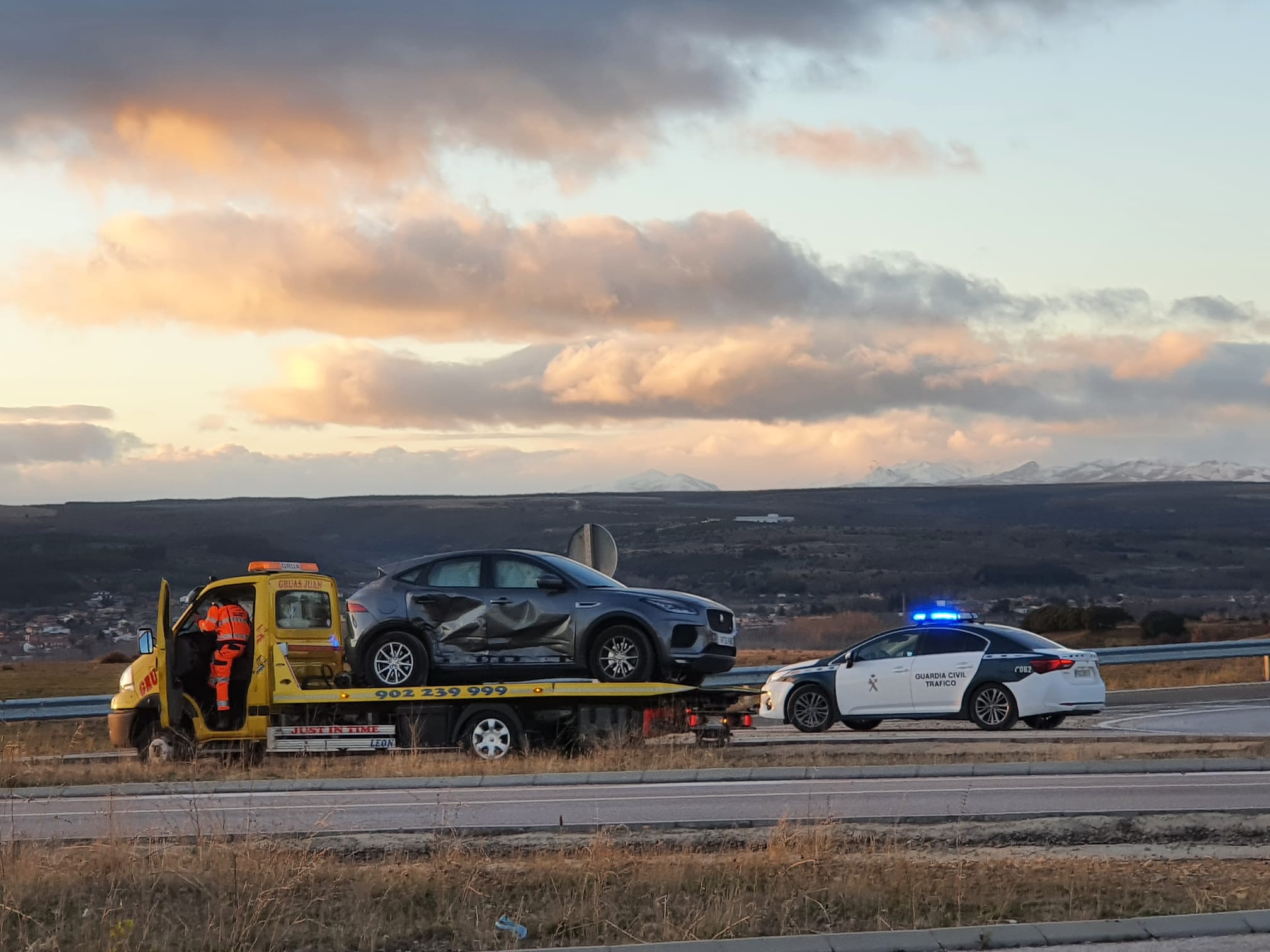 Fotos: Accidente en Sariegos