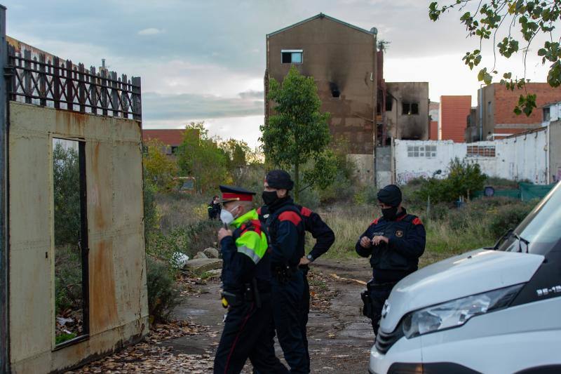 Fotos: Imágenes del trágico incendio de Badalona