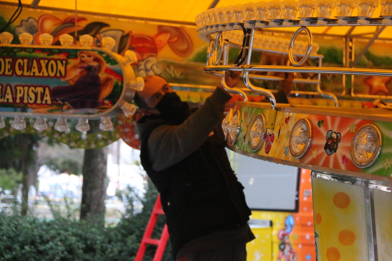 Los feriantes han podido volver tras un año sin trabajar. 