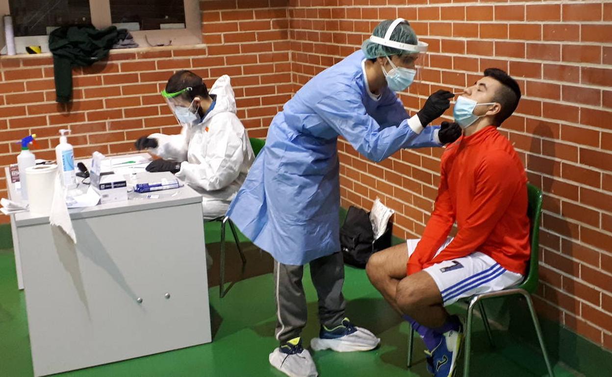 Una de las pruebas realizadas en Valencia de Don Juan.