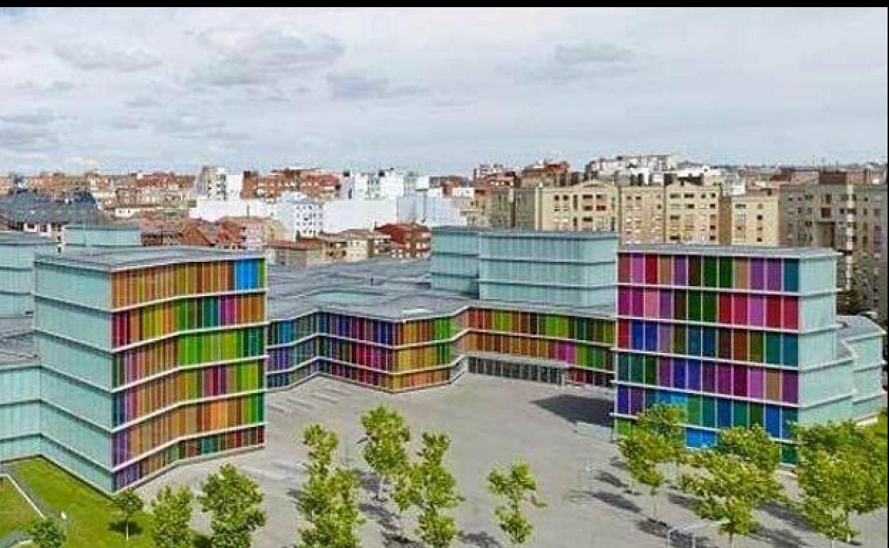 Fachada del Musac.