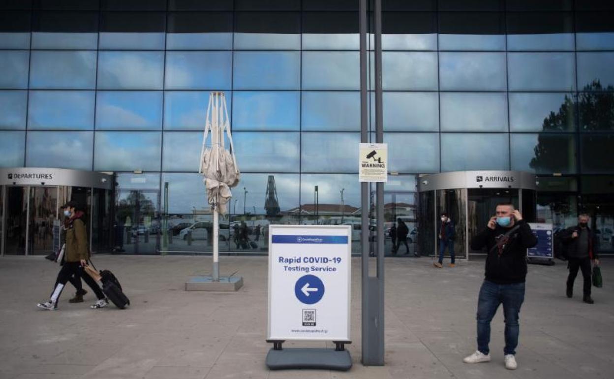 Imagen del aeropuerto de Gibraltar. 