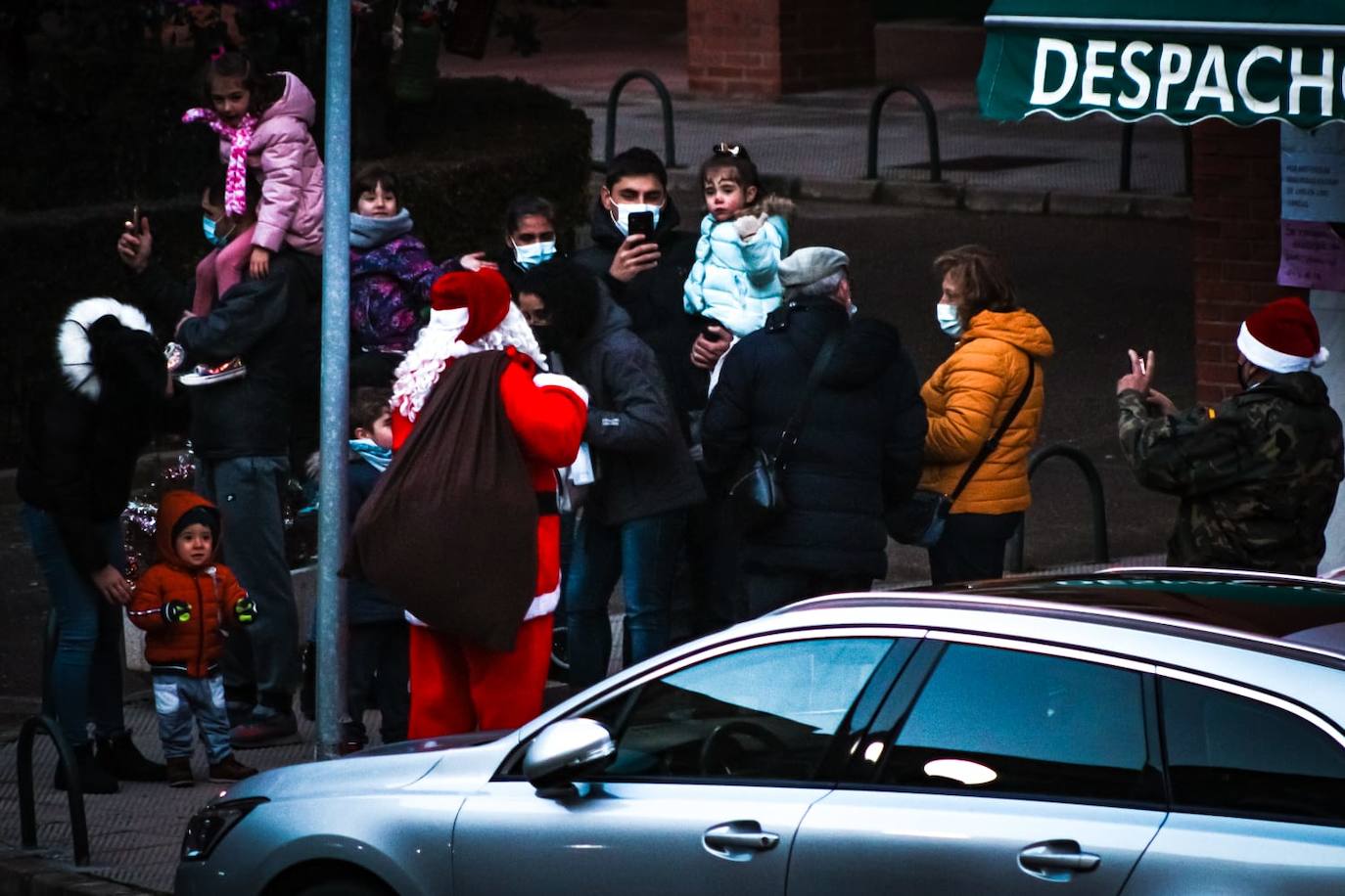 Fotos: Papá Noel no se olvidó de León