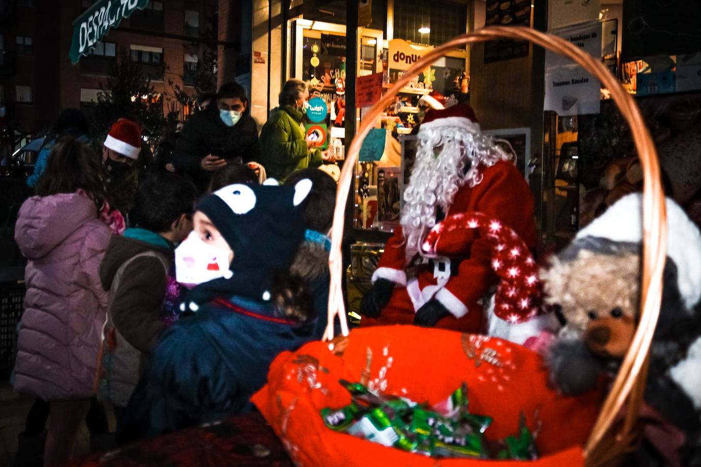 Fotos: Papá Noel no se olvidó de León