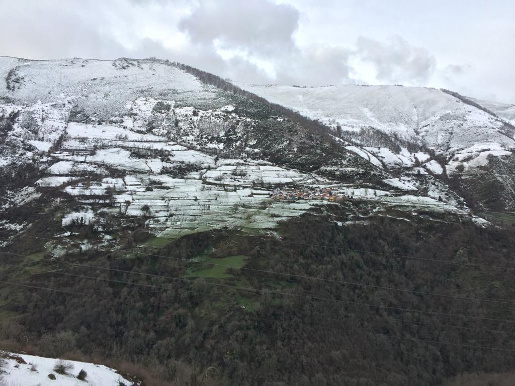 La nieve sigue siendo protagonista en la provincia de León tanto en las zonas de montaña como en la caída de la cota de nieve, lo que podría provocar la presencia del blanco elemento en la capital. 