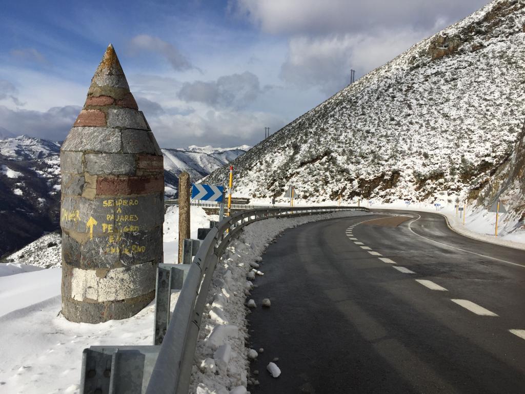 La nieve sigue siendo protagonista en la provincia de León tanto en las zonas de montaña como en la caída de la cota de nieve, lo que podría provocar la presencia del blanco elemento en la capital. 