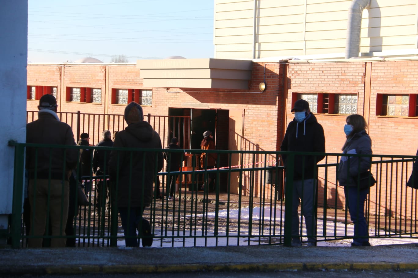 Momentos de las pruebas. 