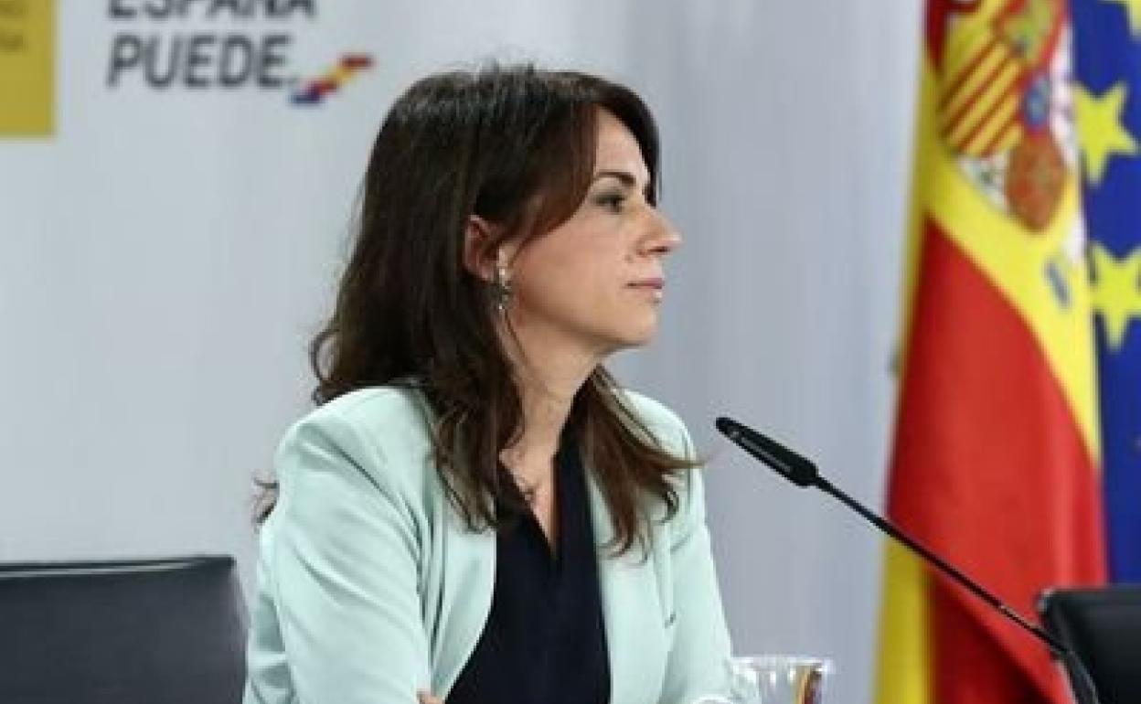 La secretaria de Estado de Sanidad, Silvia Calzón. 