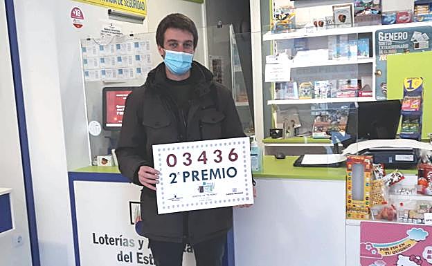 Felipe Arias vendió un décimo del Segundo Premio en Astorga. 