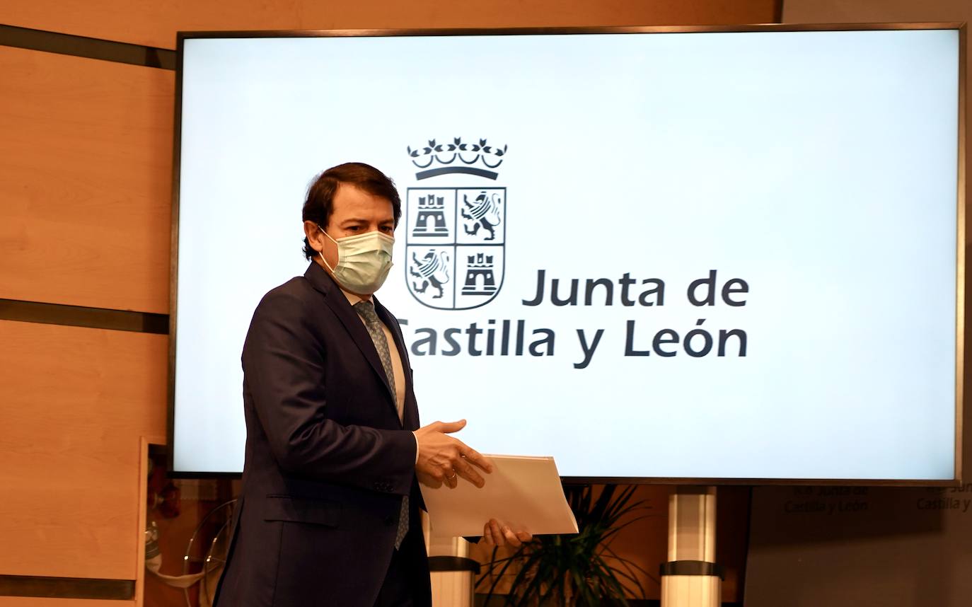 Comparecencia del presidente de la Junta Alfonso Fernández Mañueco. 