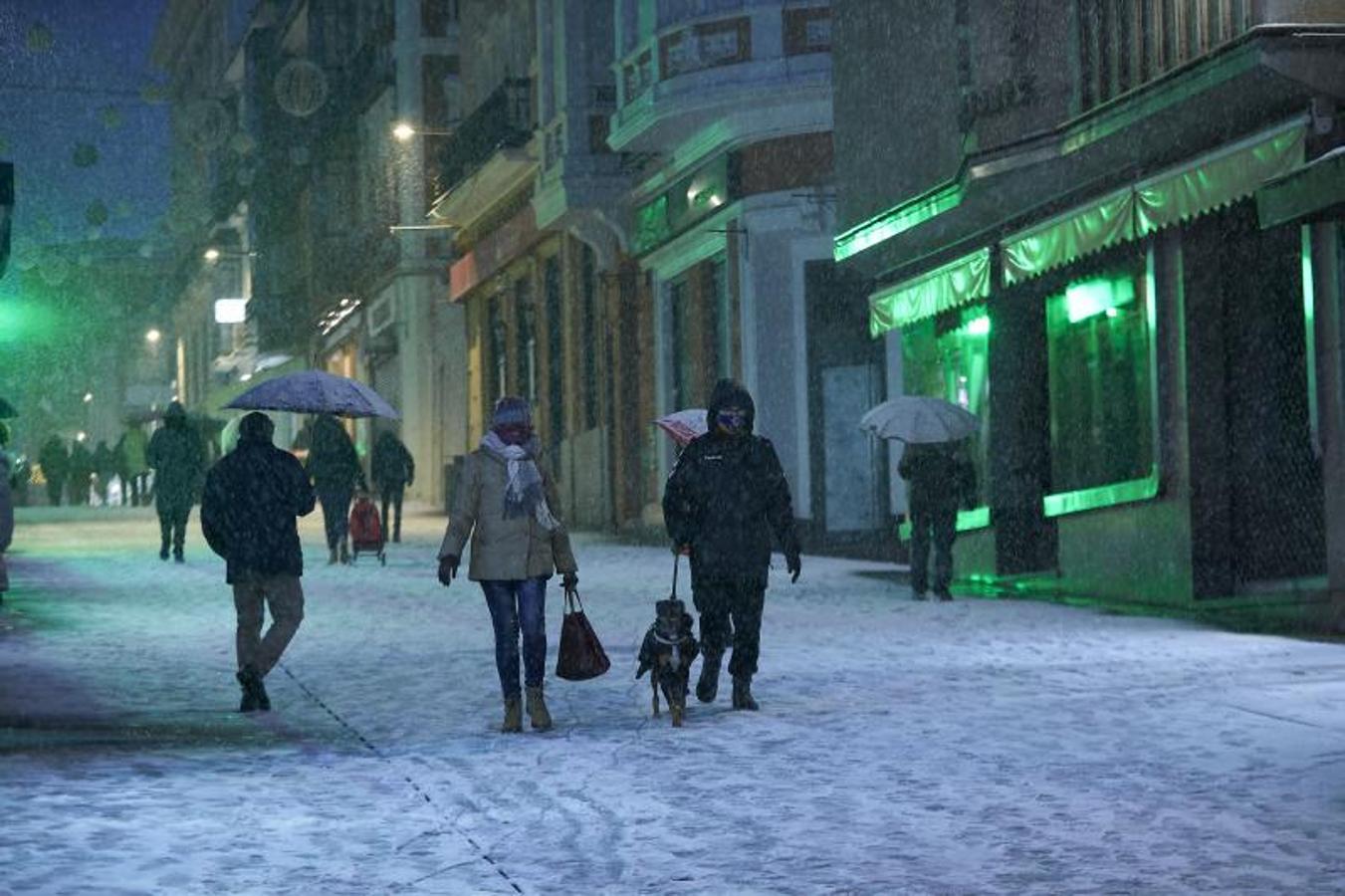 Nieve en Guadalajara tras el paso de la borrasca Filomena, Castilla-La Mancha.