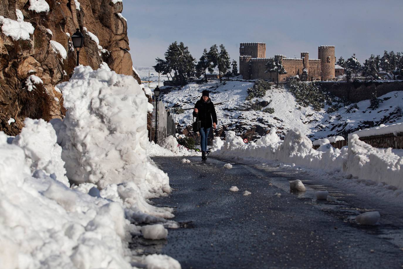 Vista de Toledo esta mañana