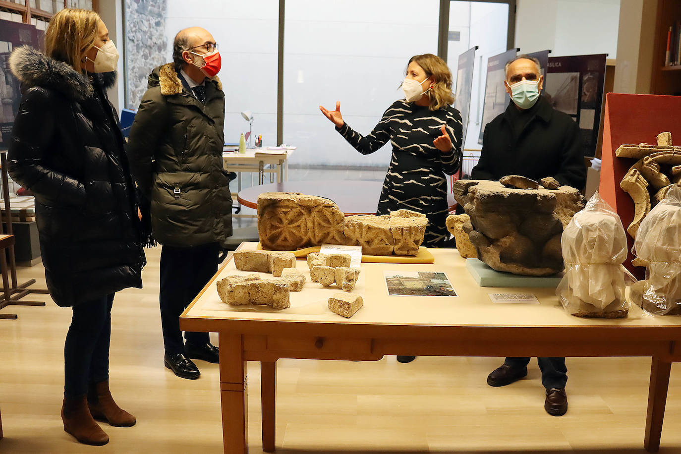 El consejero de Cultural visita la ciudad maragata para presentar la promoción conjunta con otras comunidades.