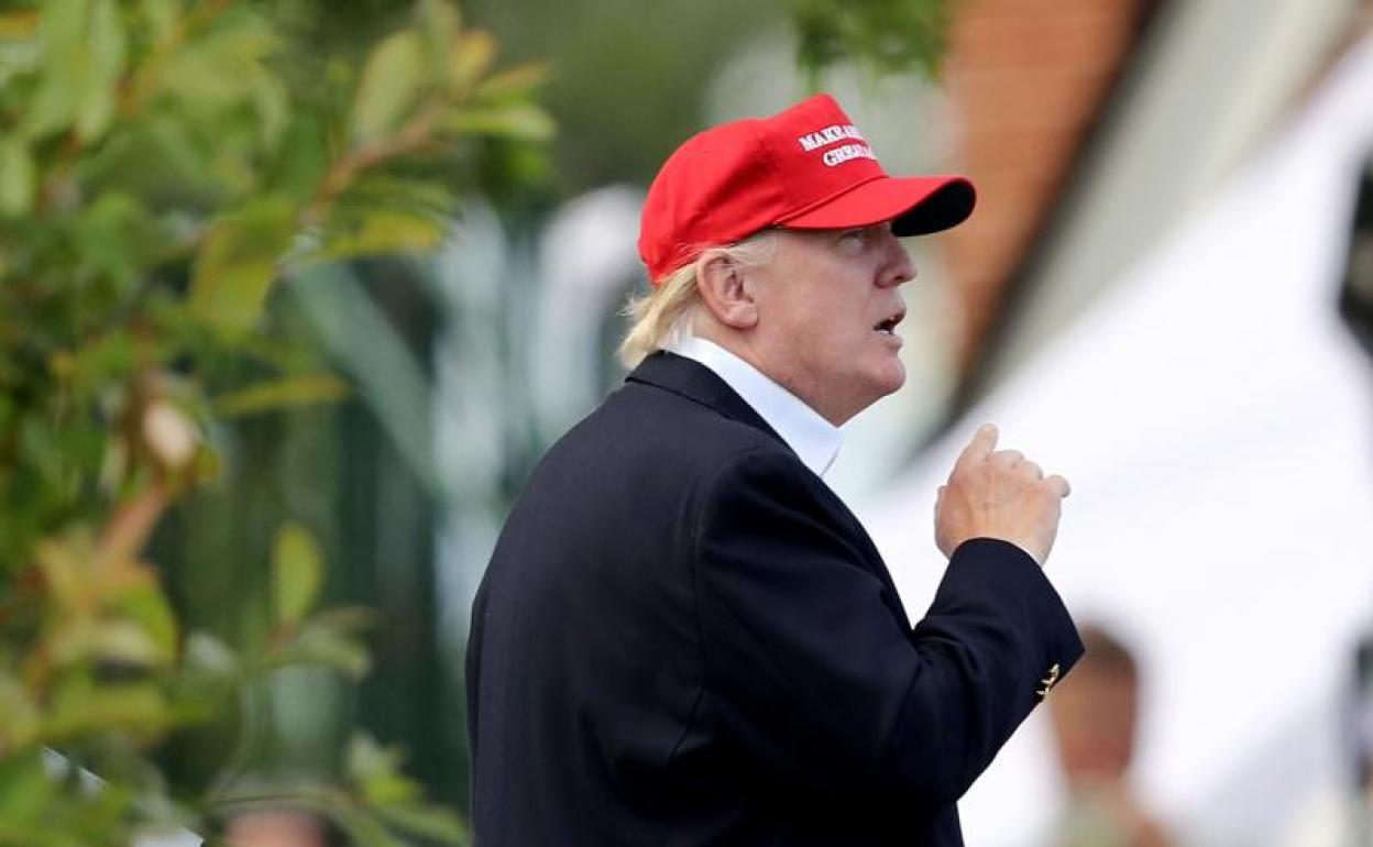 Donald Trump, presidente de EE UU 