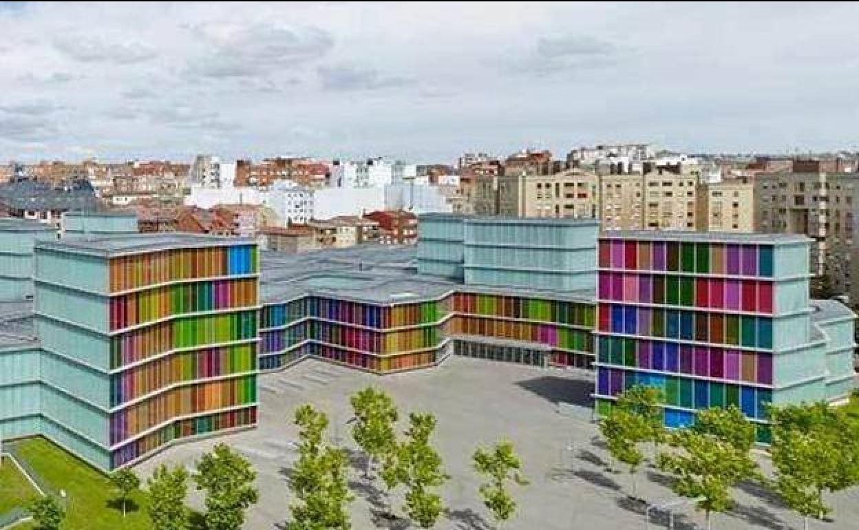 Vista exterior del Musac.