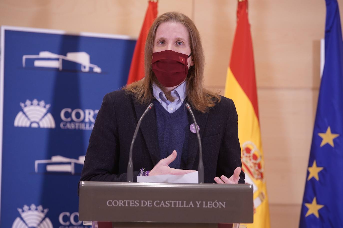 Fotos: Rueda de prensa de Pablo Fernández