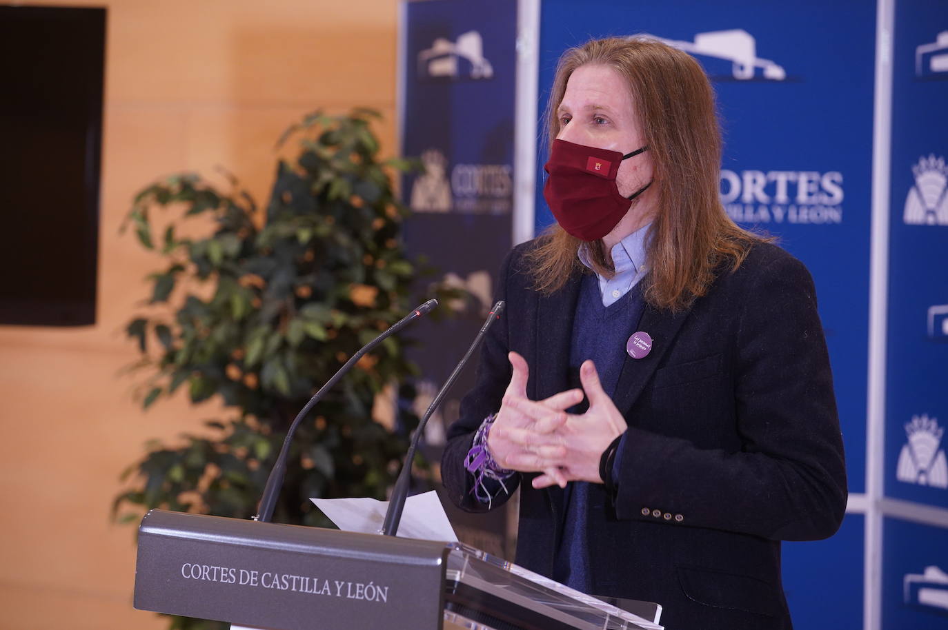 Fotos: Rueda de prensa de Pablo Fernández
