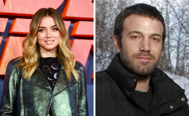 Ana de Armas y Ben Affleck. 