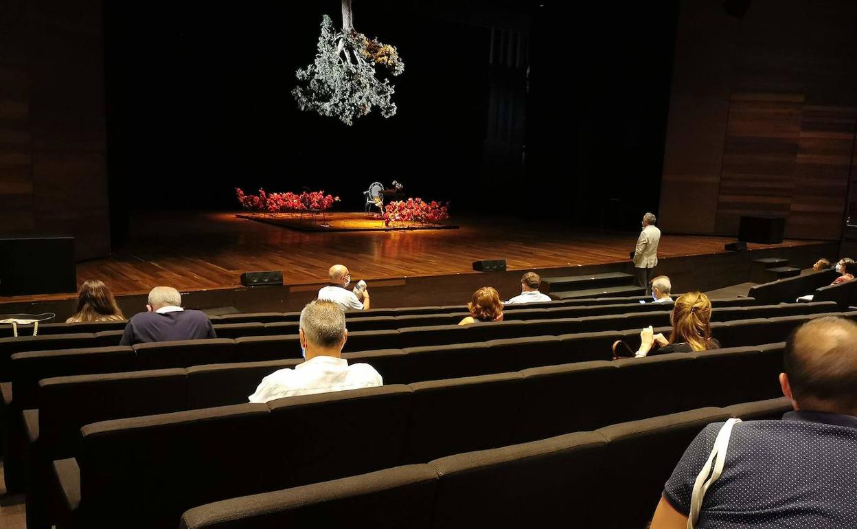 Una actuación en el Auditorio de León tras la reapertura. 