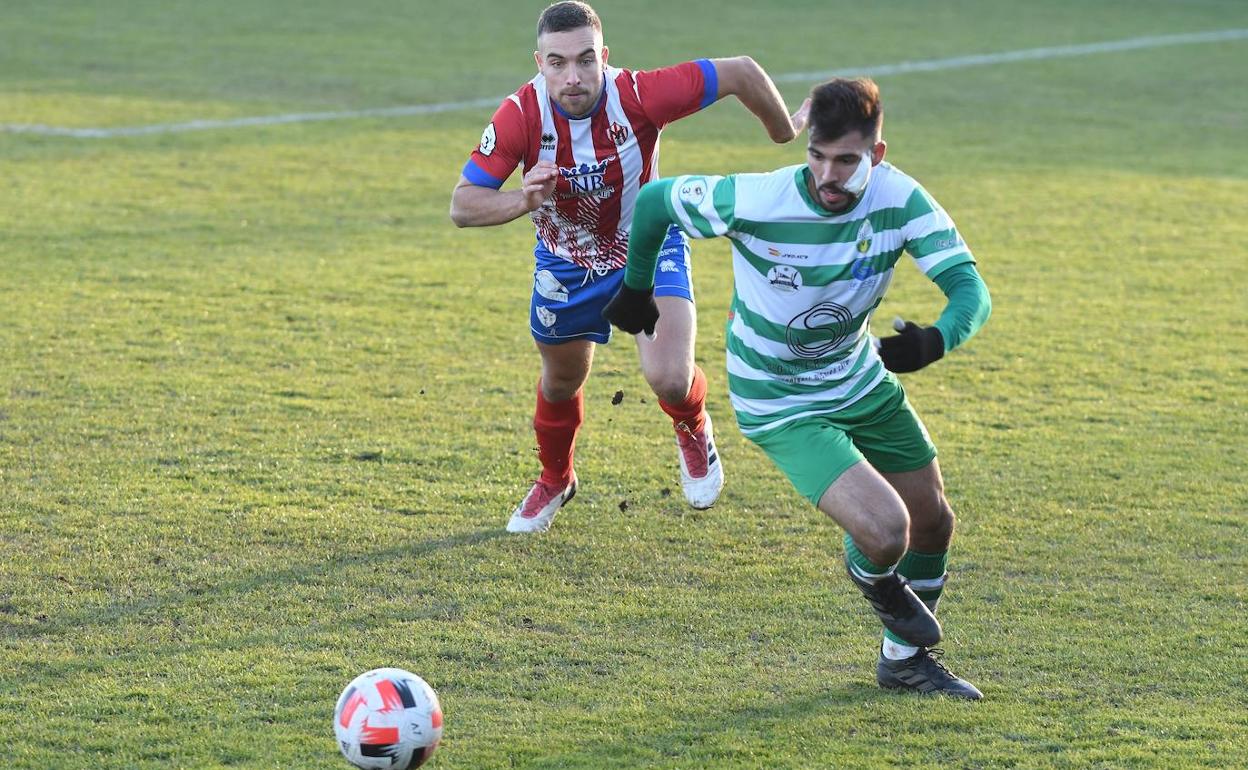 Un lance de un partido de La Virgen.