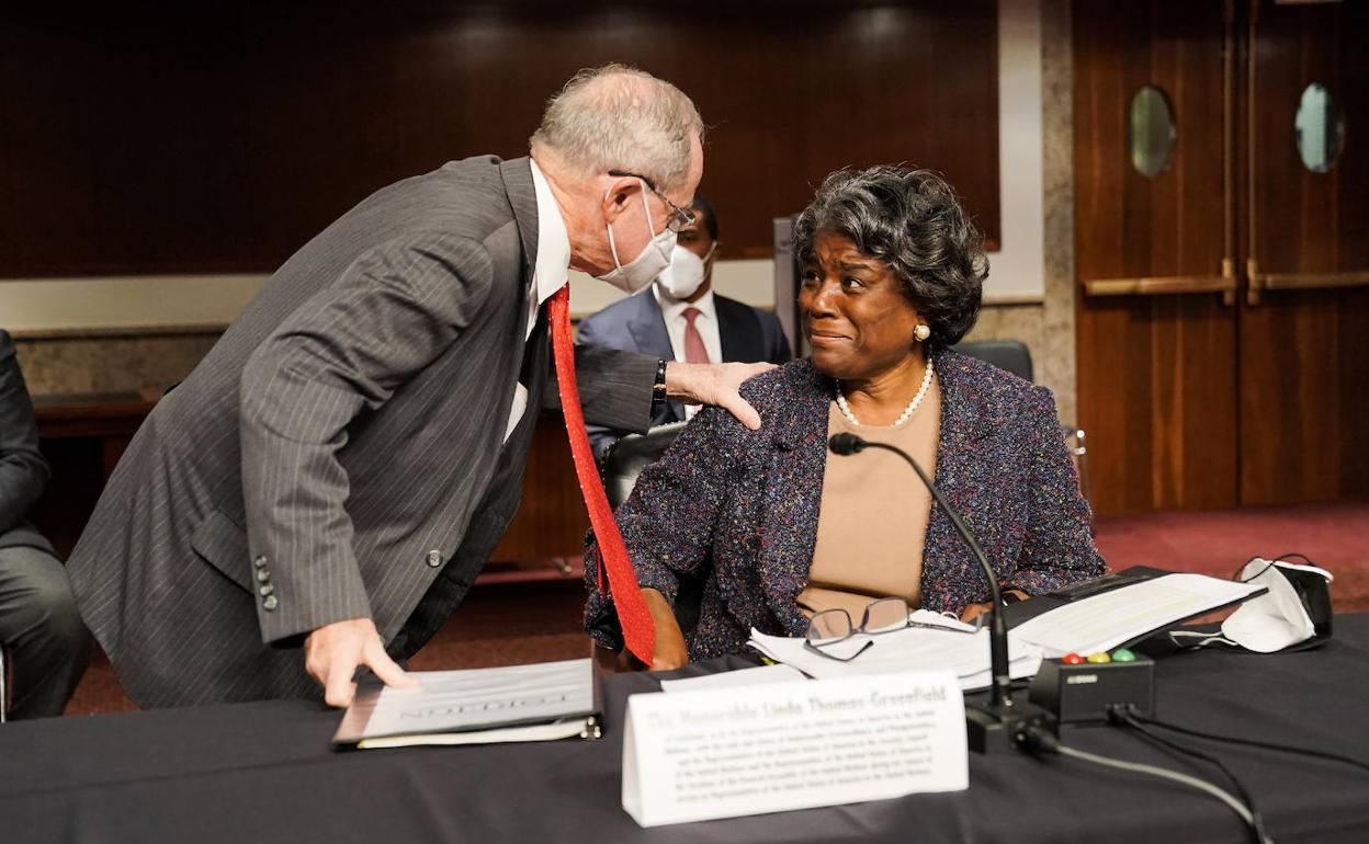 Linda Thomas-Greenfield, la próxima embajadora de EE UU ante la ONU.