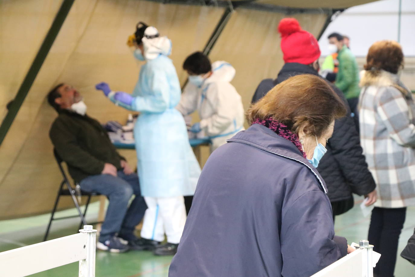 La zona básica de salud de Sahagún cumple con la llamada de Atención Primaria para detectar coronavirus.