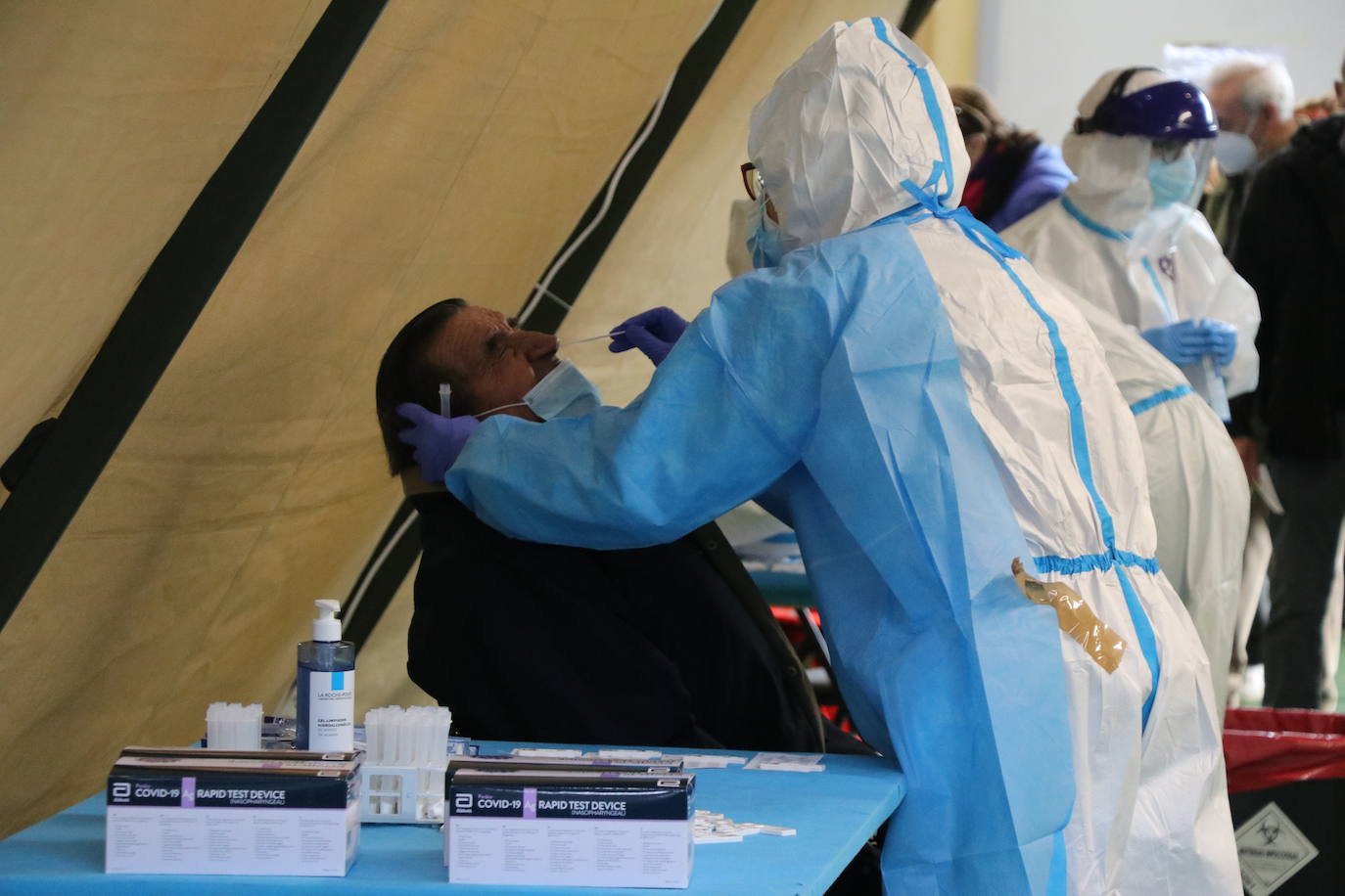 La zona básica de salud de Sahagún cumple con la llamada de Atención Primaria para detectar coronavirus.