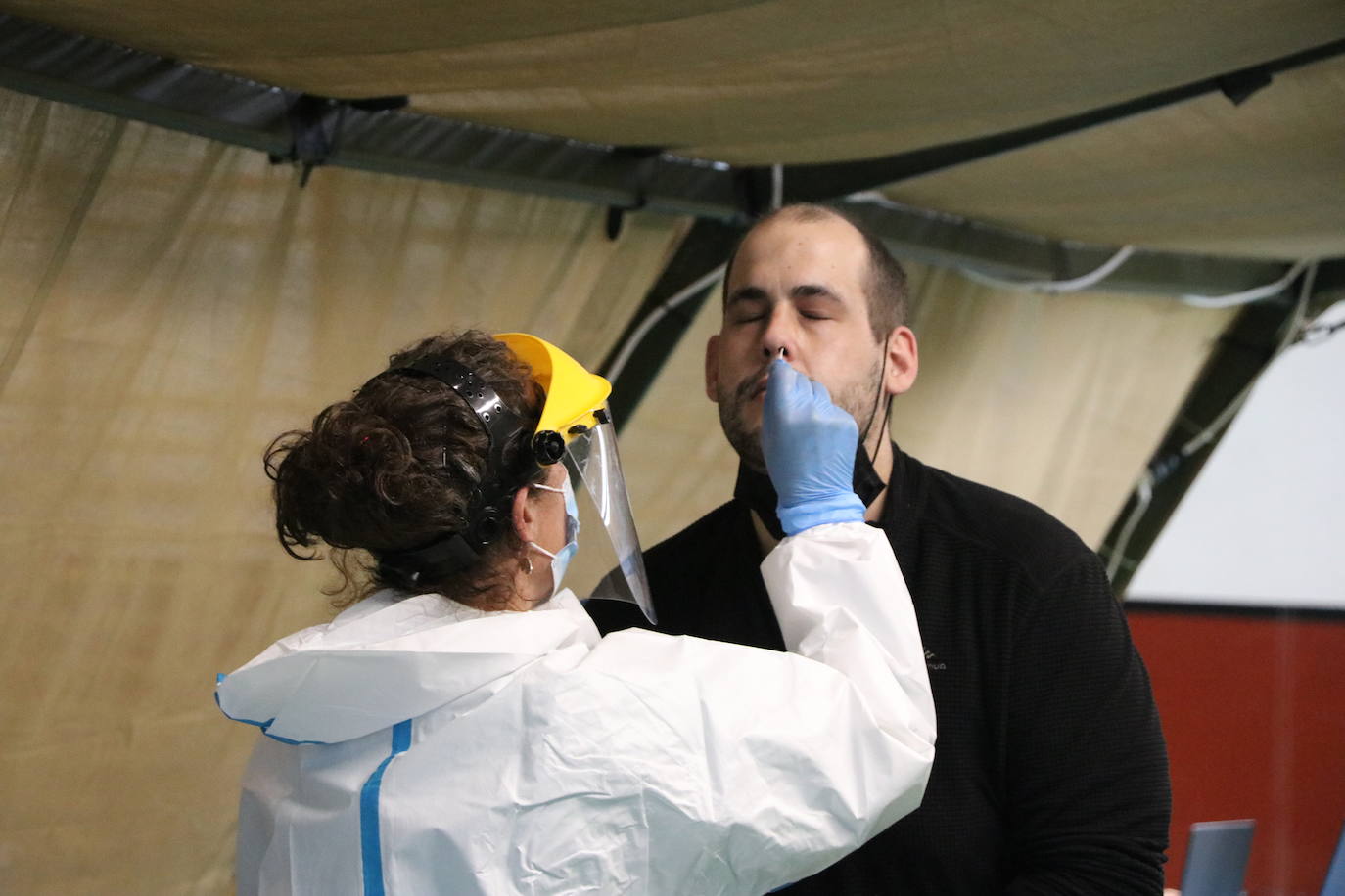 La zona básica de salud de Sahagún cumple con la llamada de Atención Primaria para detectar coronavirus.