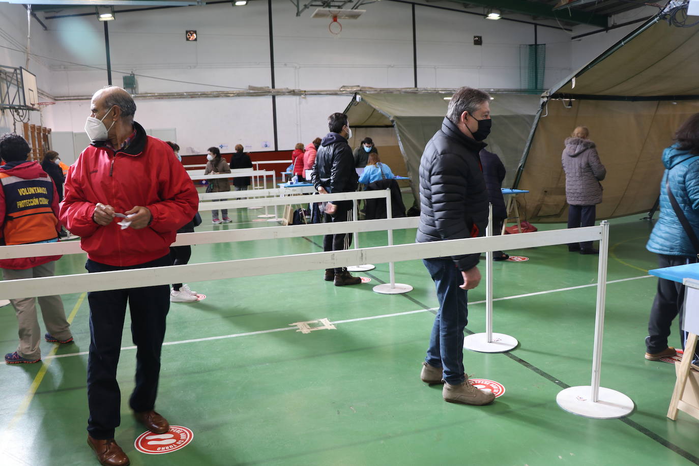 La zona básica de salud de Sahagún cumple con la llamada de Atención Primaria para detectar coronavirus.