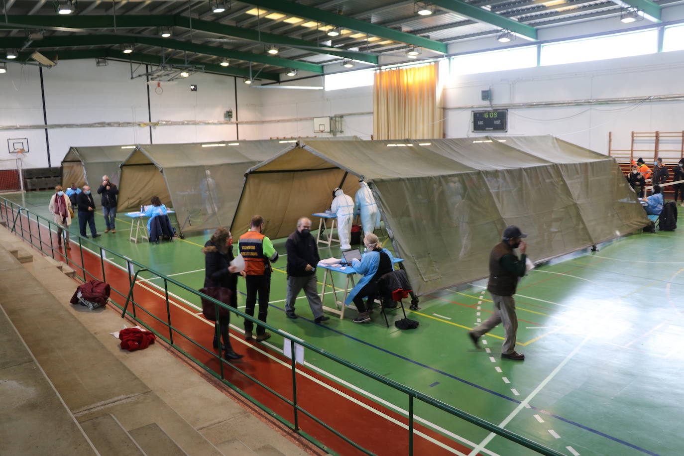 La zona básica de salud de Sahagún cumple con la llamada de Atención Primaria para detectar coronavirus.