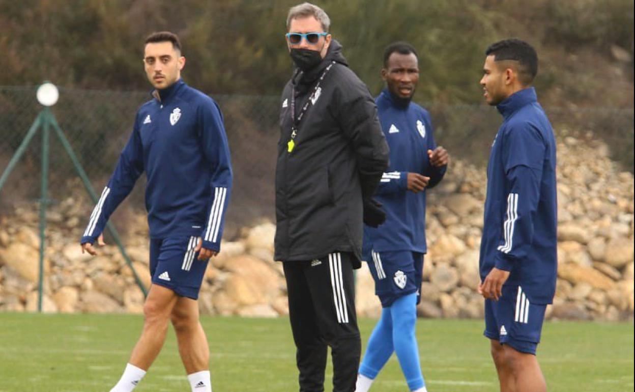 Entrenamiento de esta semana de la Ponferradina.