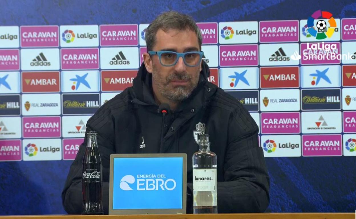 Jon Pérez Bolo, durante la rueda de prensa.