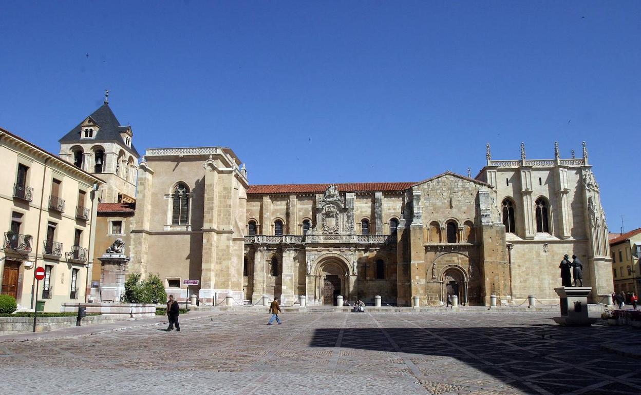 Colegiata de San Isidoro, en León capital.