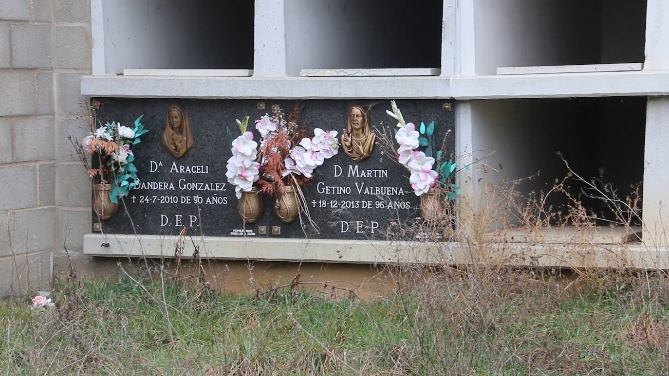 Fotos: El cementerio de Abadengo se prepara para su demolición