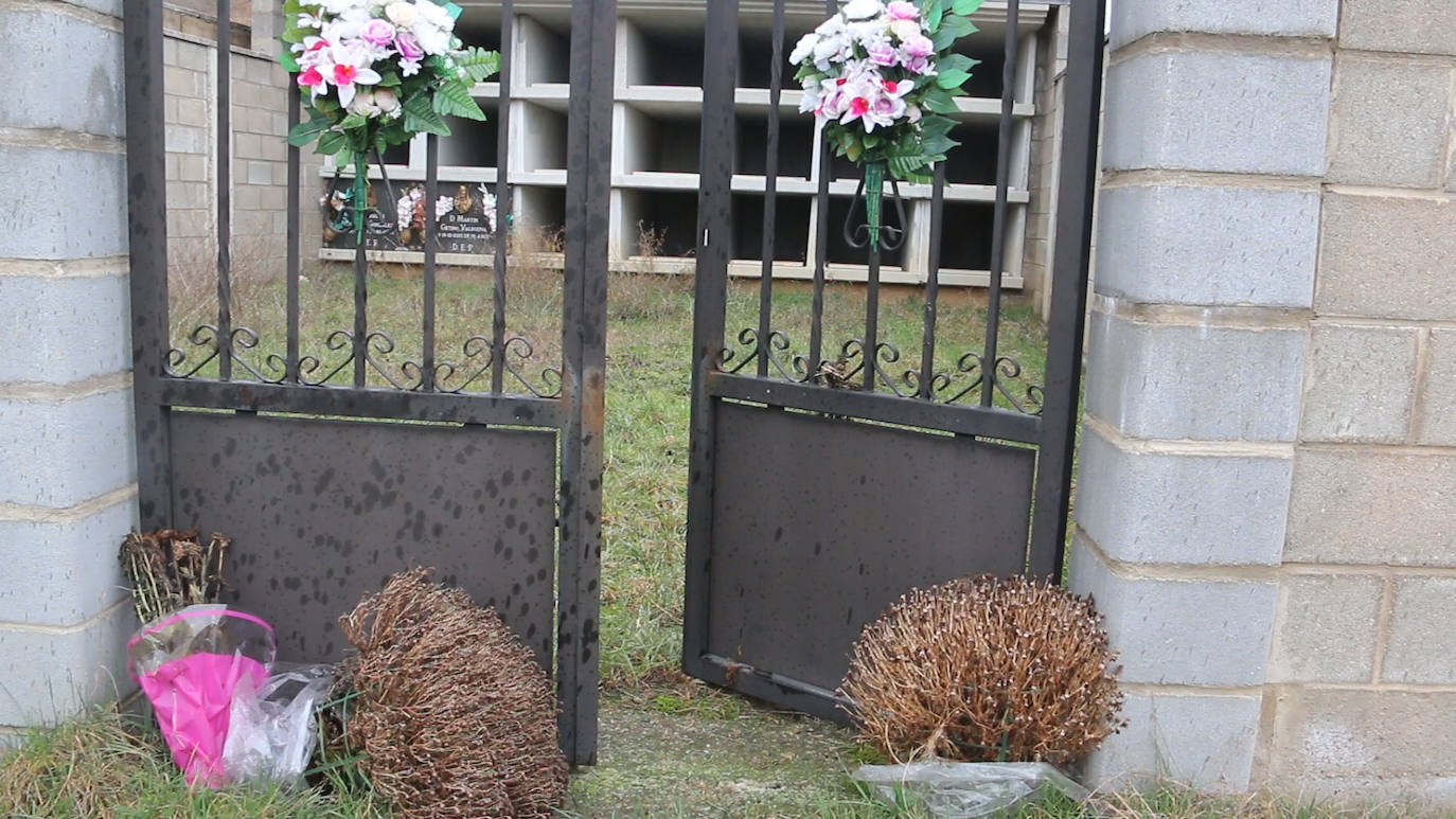 Fotos: El cementerio de Abadengo se prepara para su demolición