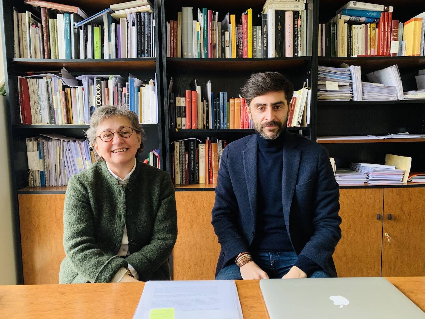 Fotos: Un estudio de la ULE &#039;rehace&#039; la desaparecida portada románica del monasterio de Carracedo
