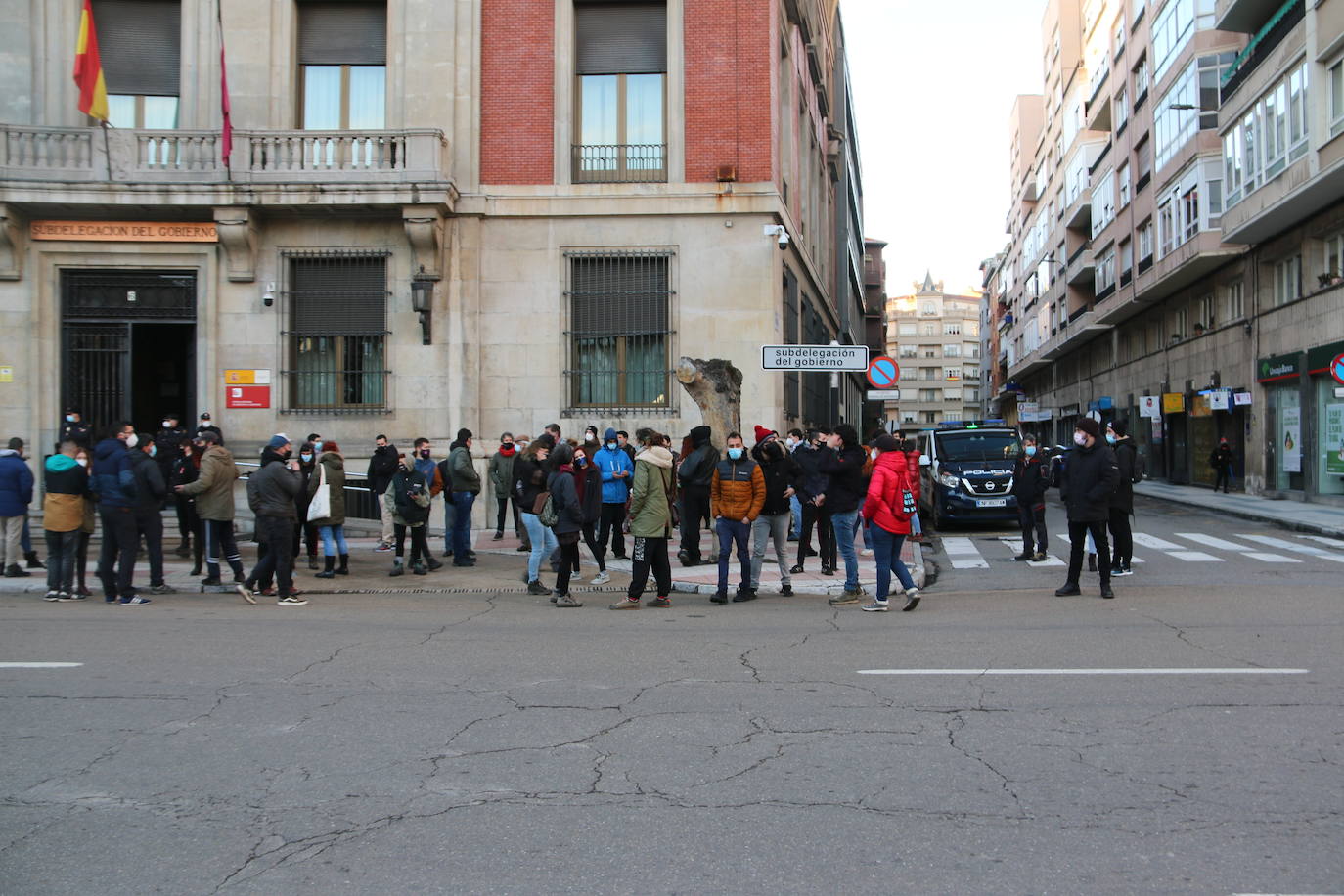 Fotos: León, en apoyo a Pablo Hasel
