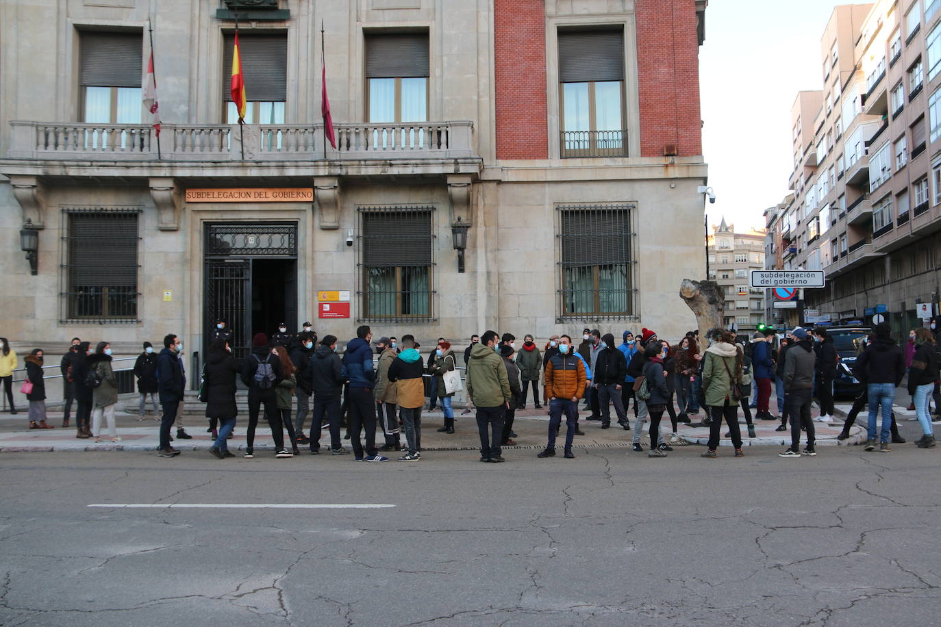 Fotos: León, en apoyo a Pablo Hasel