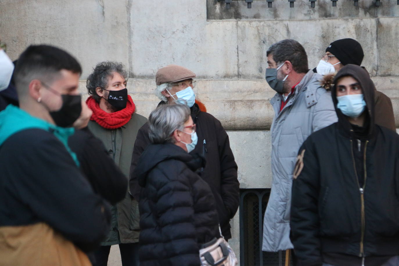 Fotos: León, en apoyo a Pablo Hasel