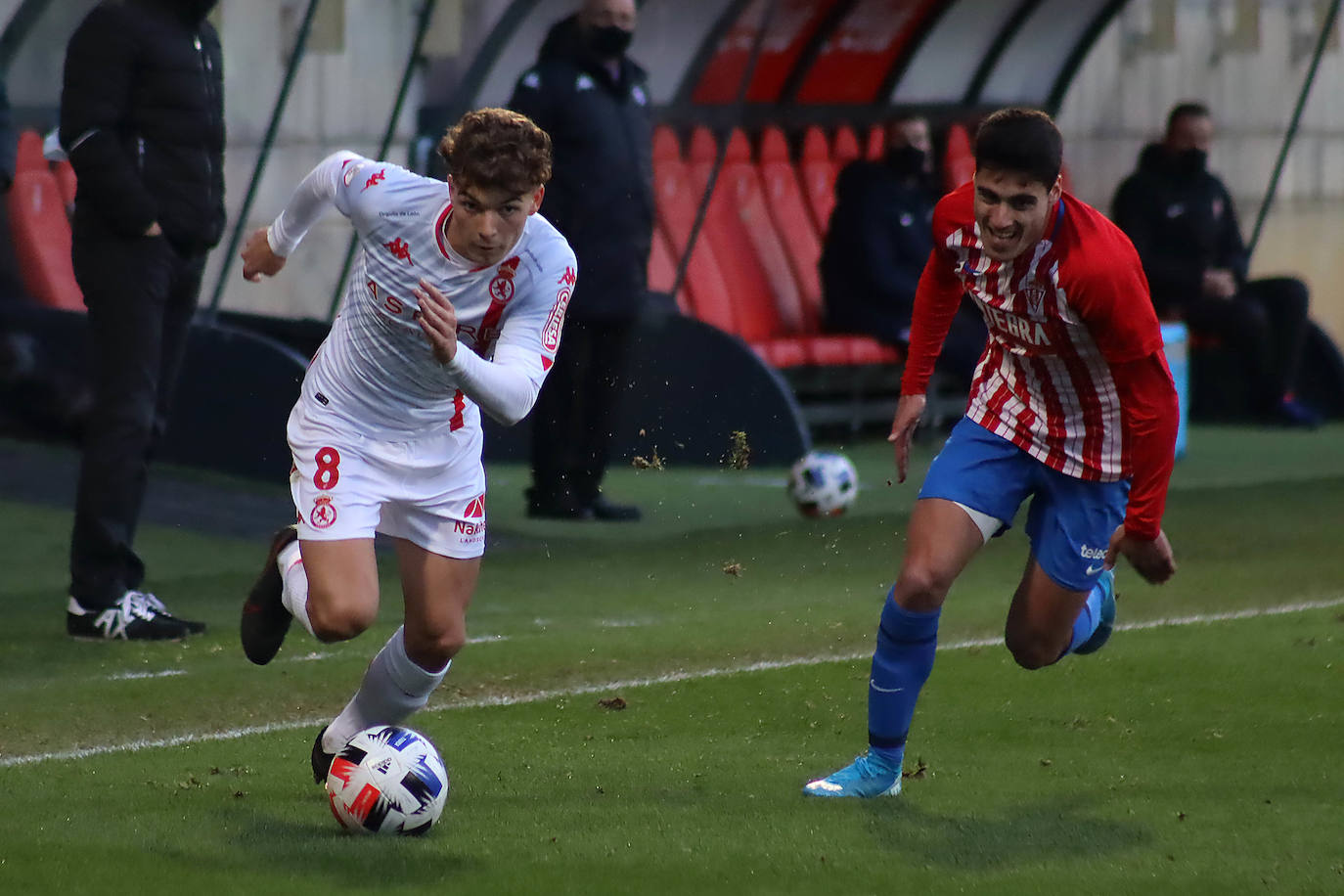 Fotos: Las imágenes del Cultural-Sporting B