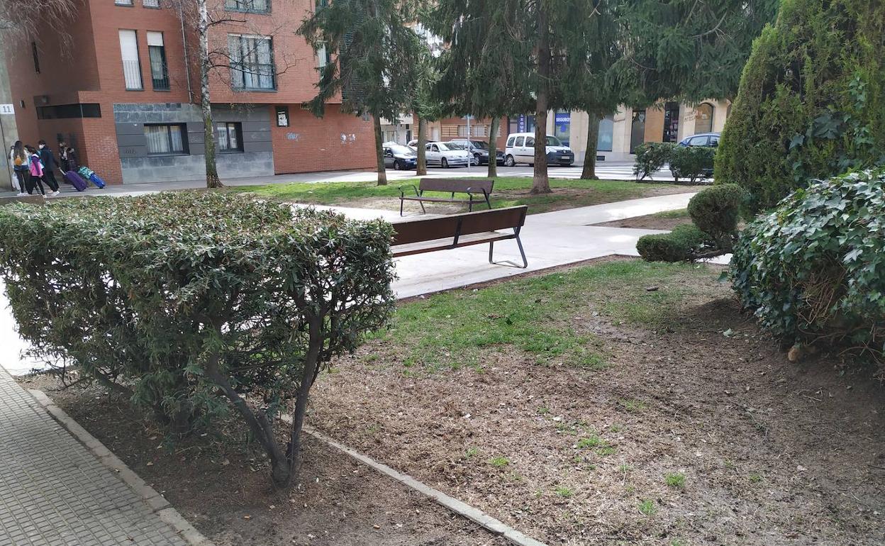 Zona que denuncian los vecinos de San Lorenzo. 